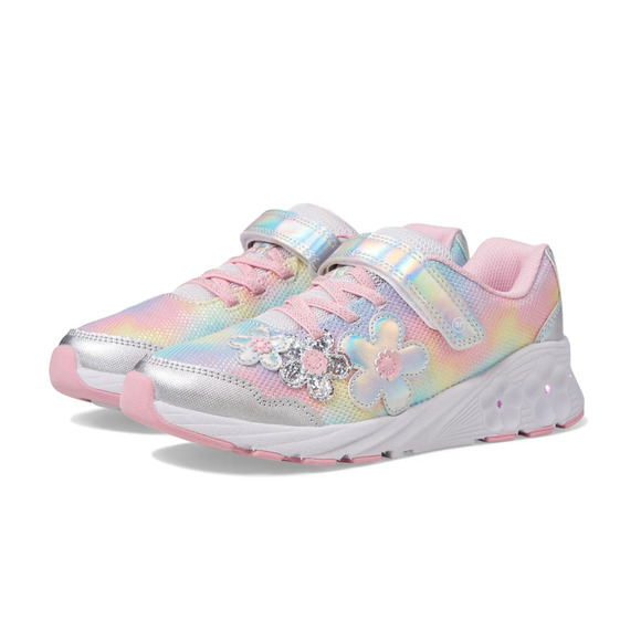 Stride Rite Girls SR Lighted Glimmer Sneaker 2.0 Size 12.5 Pink Kid Shoes NIB - Picture 1 of 11